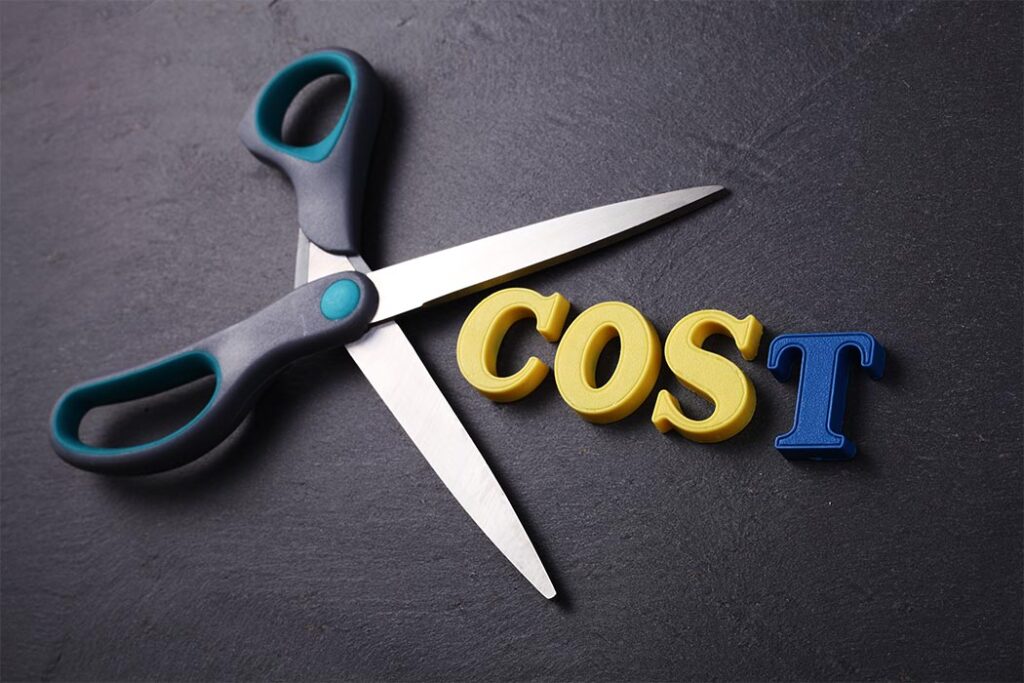 Graphics Showing You Should Trim Costs