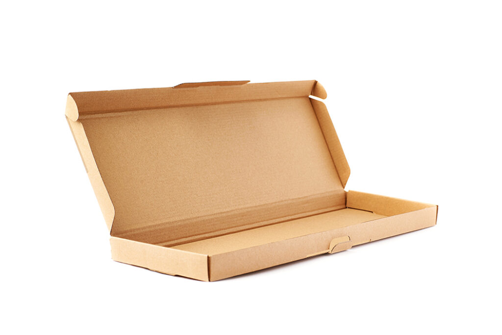 A Large Box For Packing A Mirror