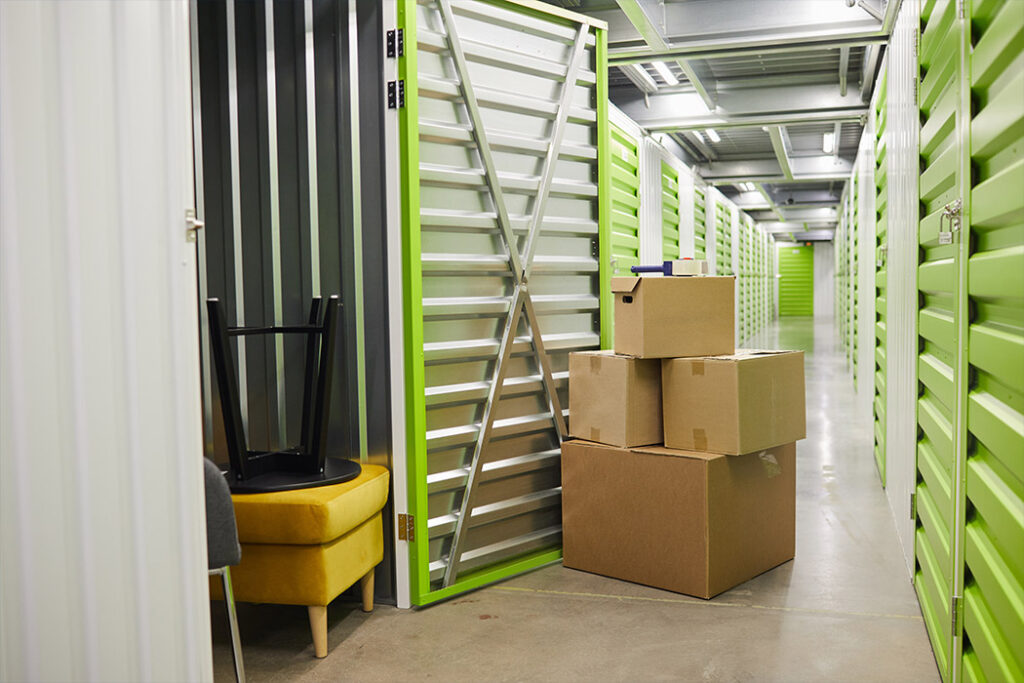 A Storage-unit Facility From The Inside