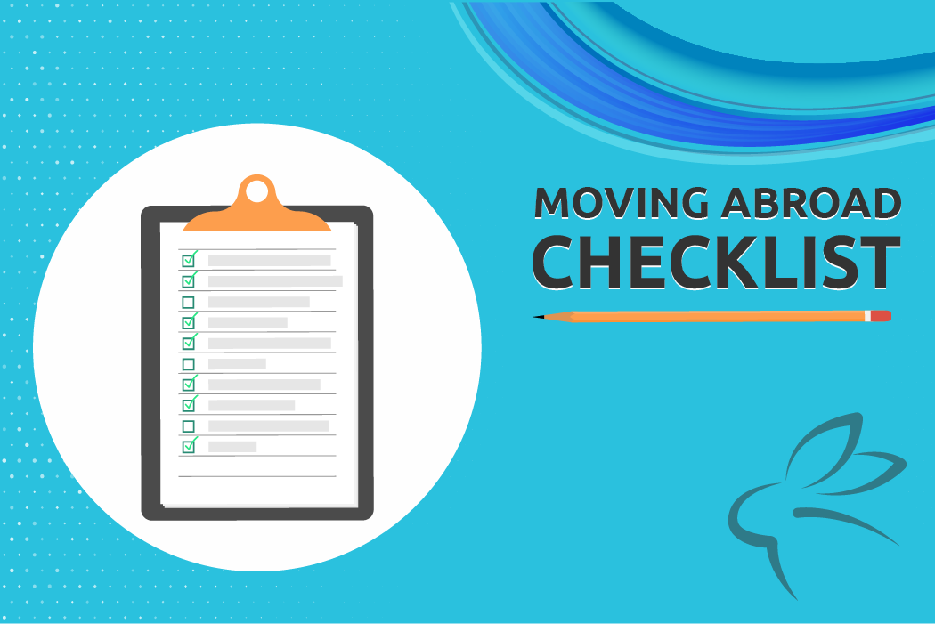 A Moving Abroad Checklist Concept