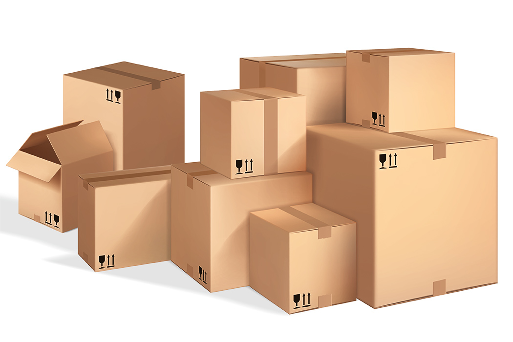 Cardboard Moving Boxes